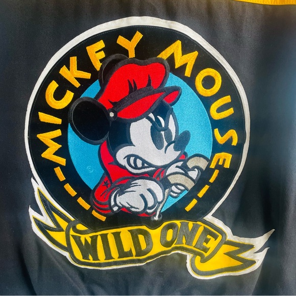 Jeff Hamilton Vintage Mickey Mouse Wild One Jacket - Picture 12 of 12